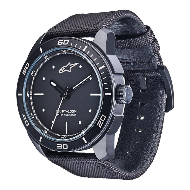 Tech Watch 3H Black-Black/White