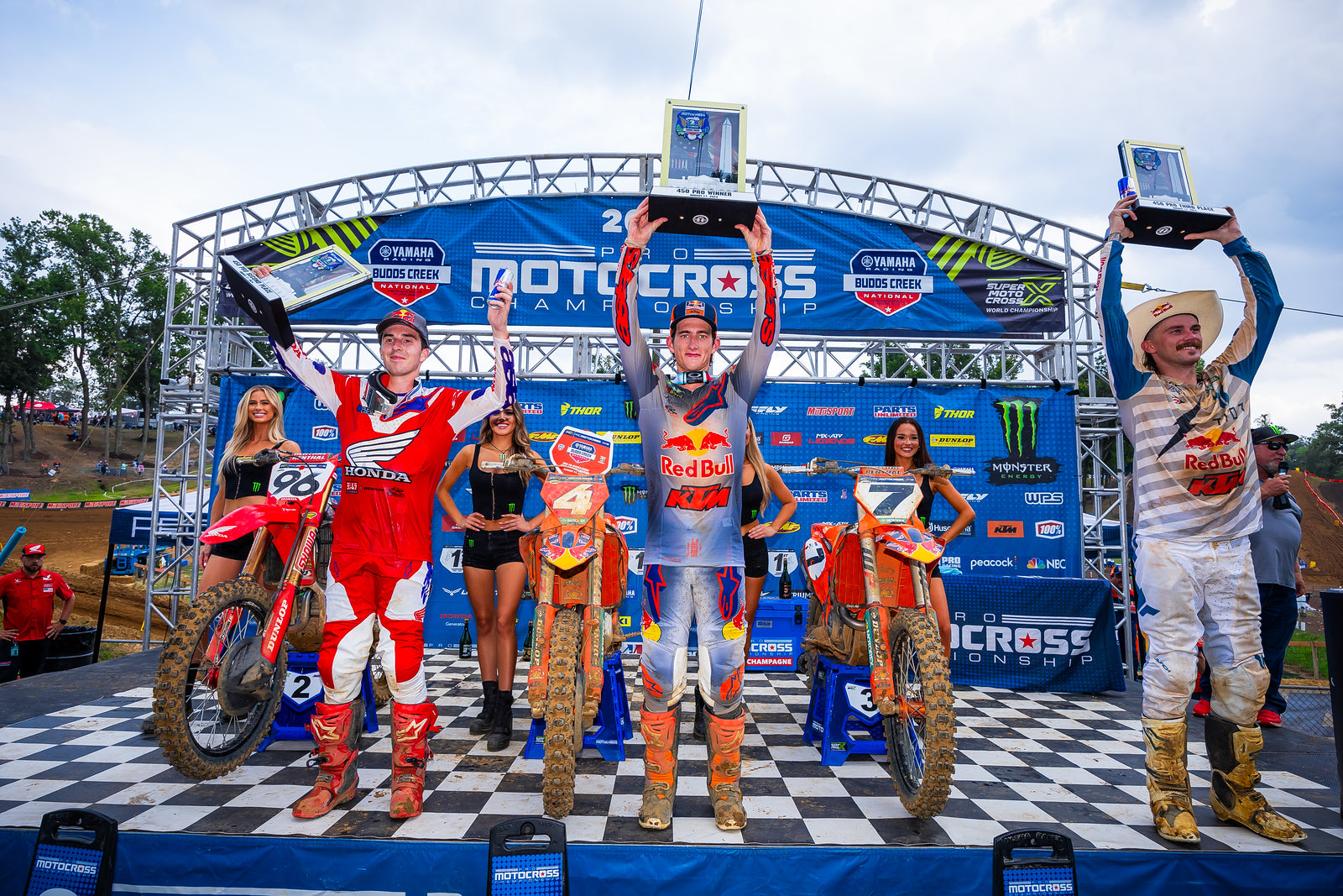 ALPINESTARS PODIUM LOCK-OUT AS CHASE SEXTON WINS 450 PRO MOTOCROSS BUDDS CREEK NATIONAL, MARYLAND