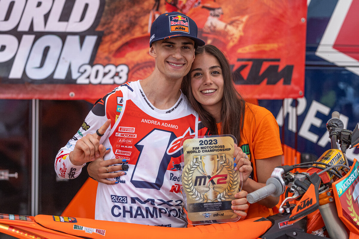 ANDREA ADAMO IS THE 2023 MX2 WORLD CHAMPION