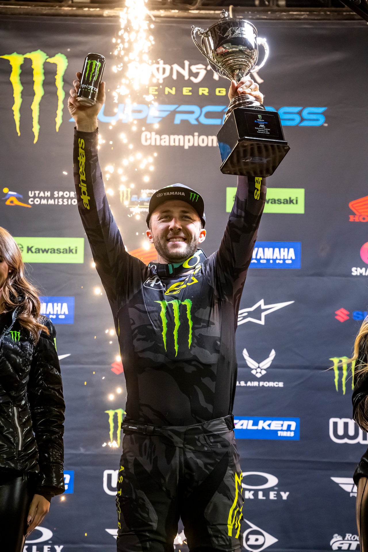 ELI TOMAC AND CHASE SEXTON DOMINATE 450SX TRIPLE CROWN RACES AT GLENDALE, ARIZONA