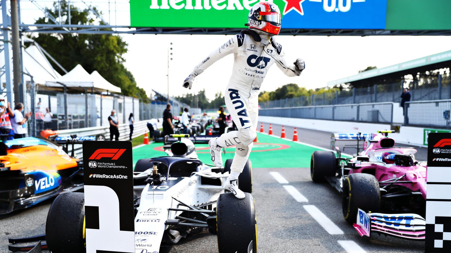 PIERRE GASLY GRABS MAIDEN FORMULA 1 VICTORY AT MONZA