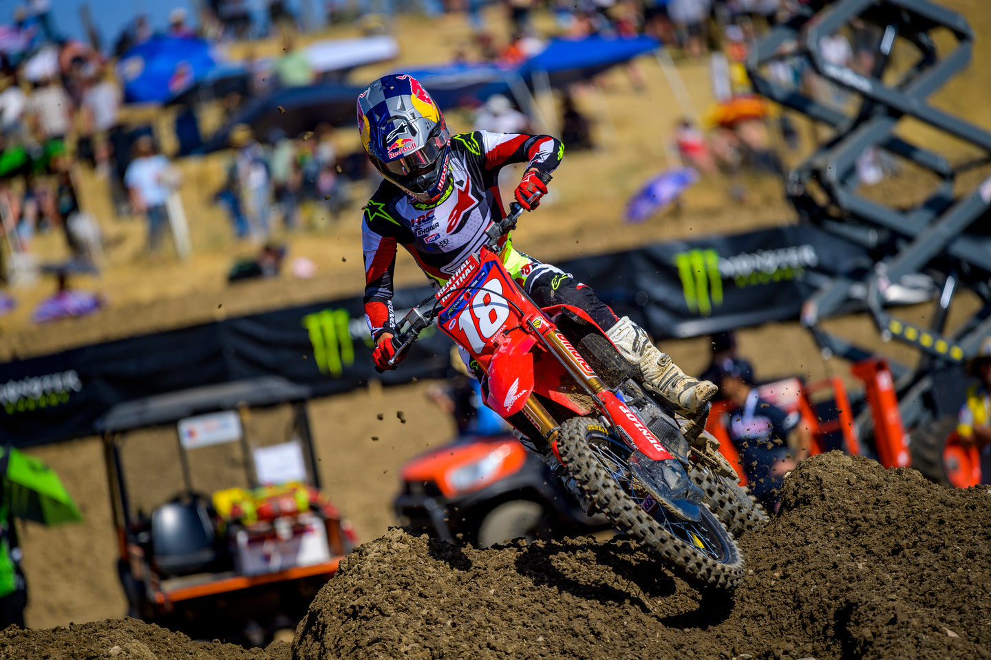 ALPINESTARS TOP FOUR LOCK-OUT AS JETT LAWRENCE DOMINATES PRO MOTOCROSS 450 RACES AT HANGTOWN