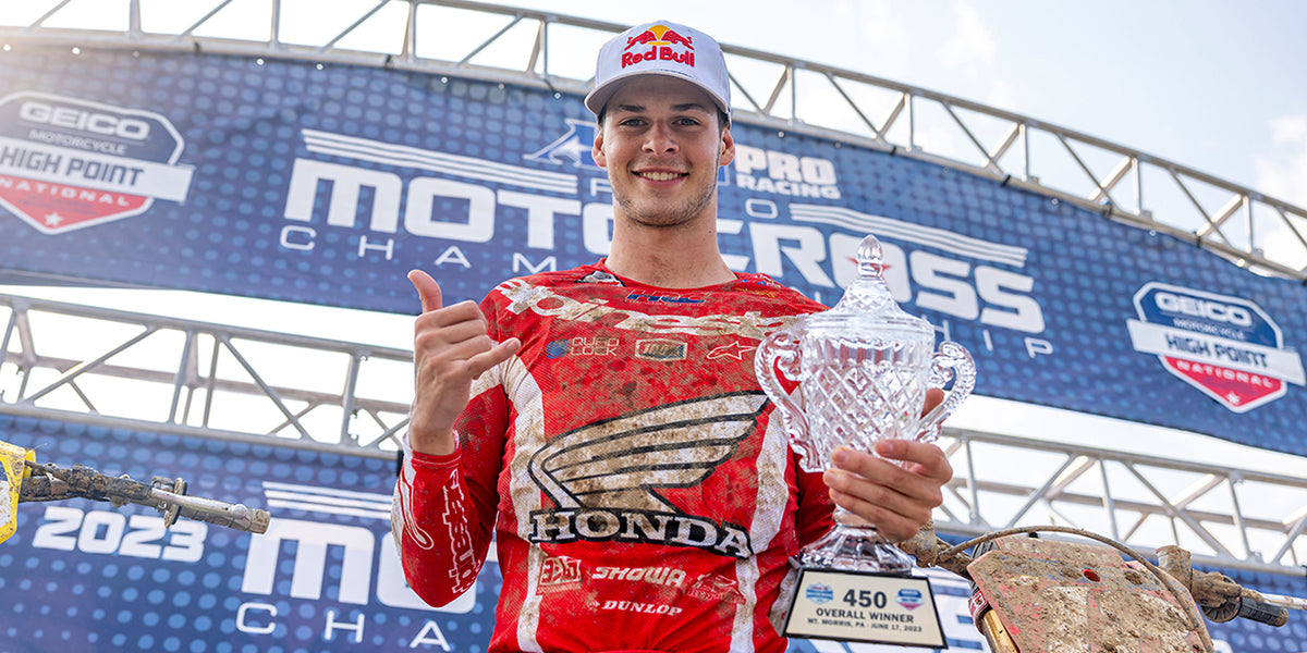 JETT LAWRENCE MAINTAINS PERFECT START TO AMA 450 PRO MOTOCROSS CAREER ...