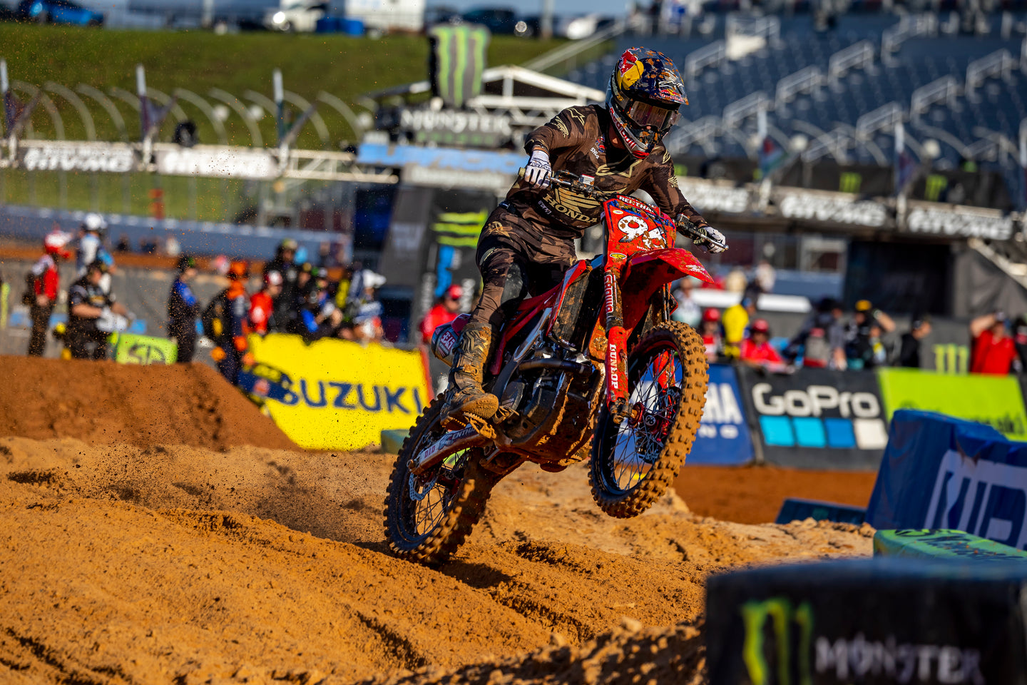 PODIUM LOCK-OUT AS HUNTER LAWRENCE WINS 250SX EAST AT ATLANTA; JORDON SMITH SECOND, HAIDEN DEEGAN THIRD