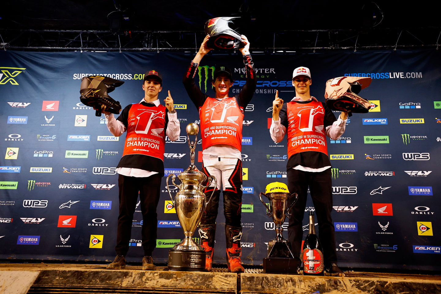 Alpinestars clean sweep of the championship titles in all three AMA classes head-to-toe in Astars gear