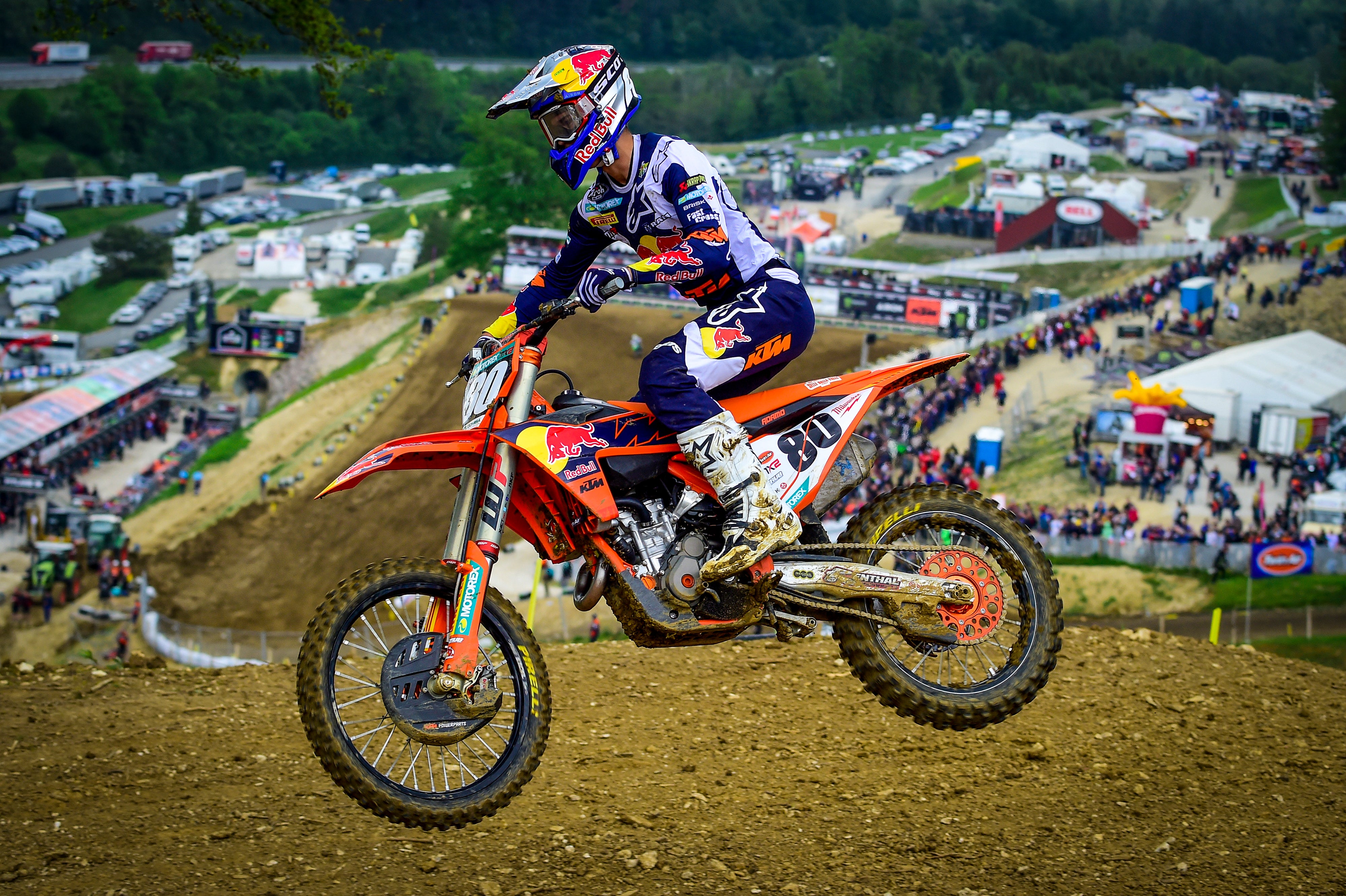 ANDREA ADAMO AND LIAM EVERTS ON THE PACE IN MX2 RACES IN FRANCE