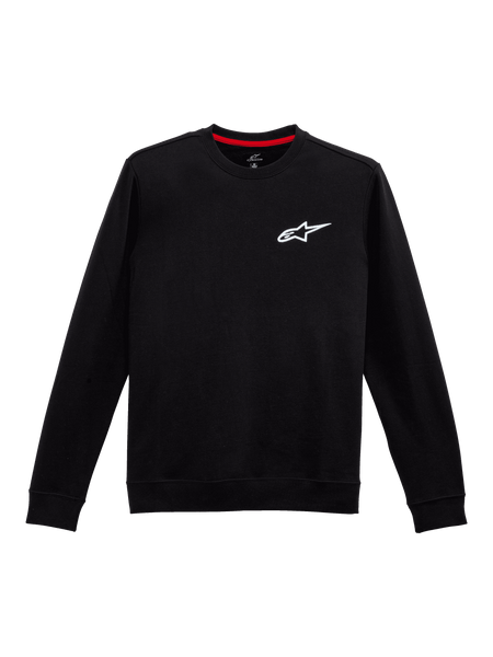 Ageless Chest Crew Fleece S / Black