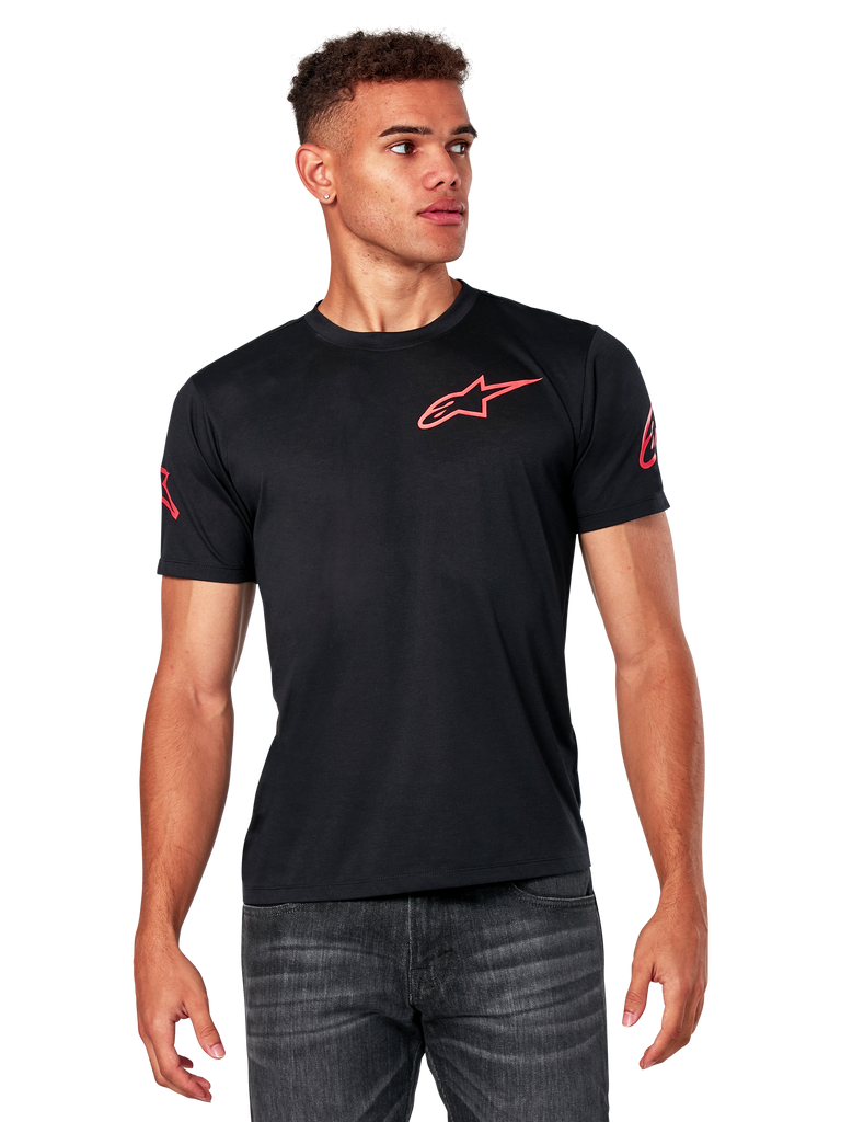 Shouldered Performance Tee - Short Sleeve