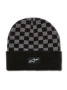 Checkered Cuff Beanie