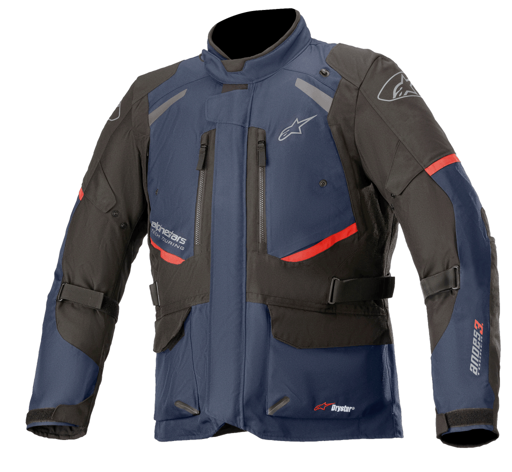 Andes V3 Drystar® Jacket - BLUE ADVENTURE Textile Jackets | Alpinestars