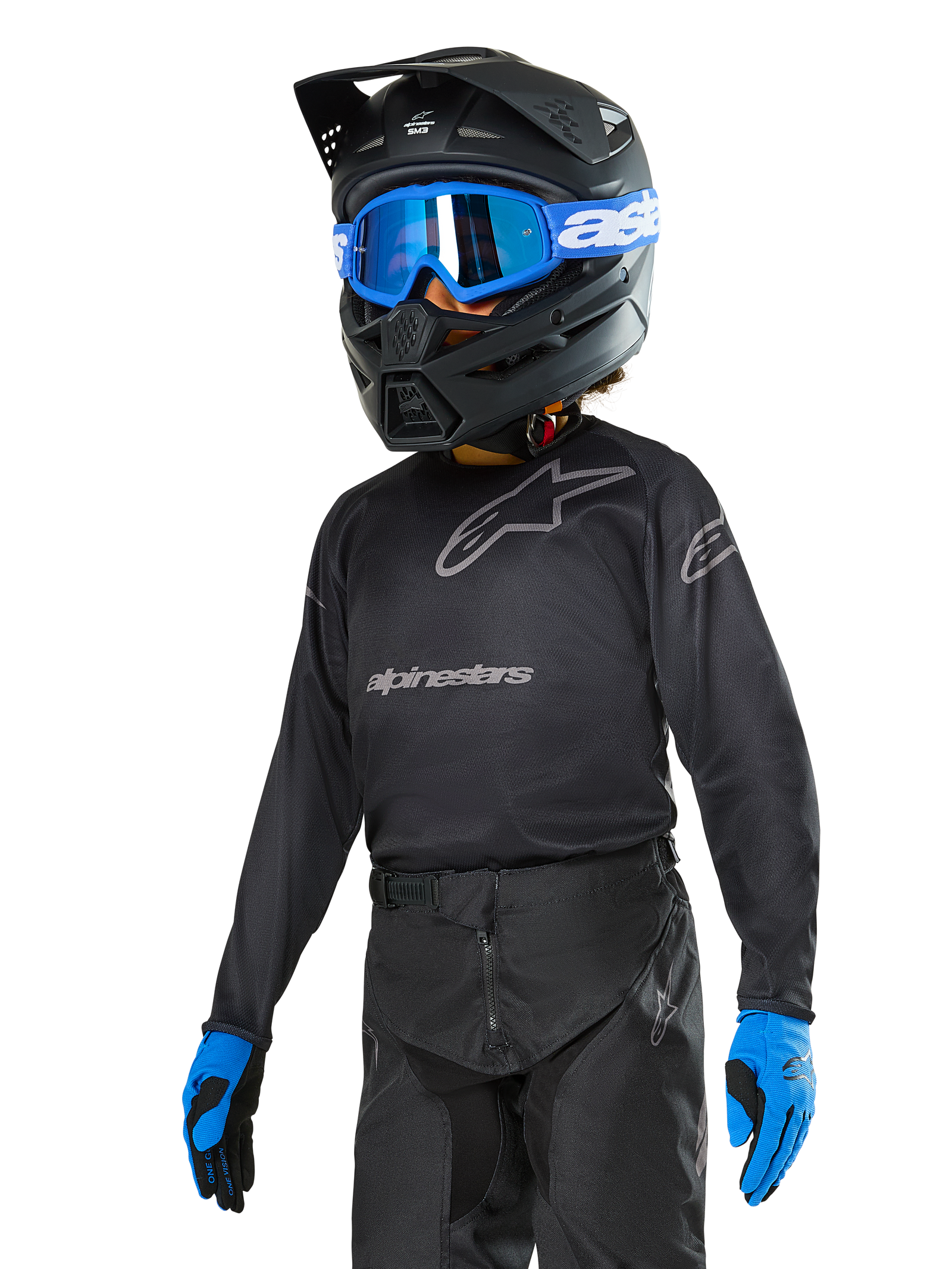 2025 Youth Racer Graphite Jersey