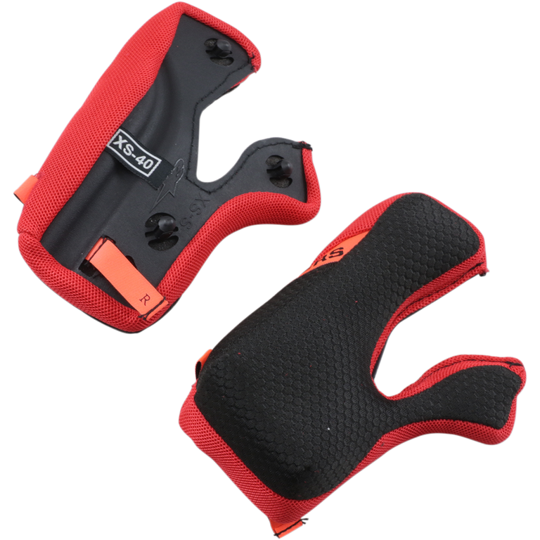 Alpinestars Supertech M10/M8 Cheek Pads +5mm