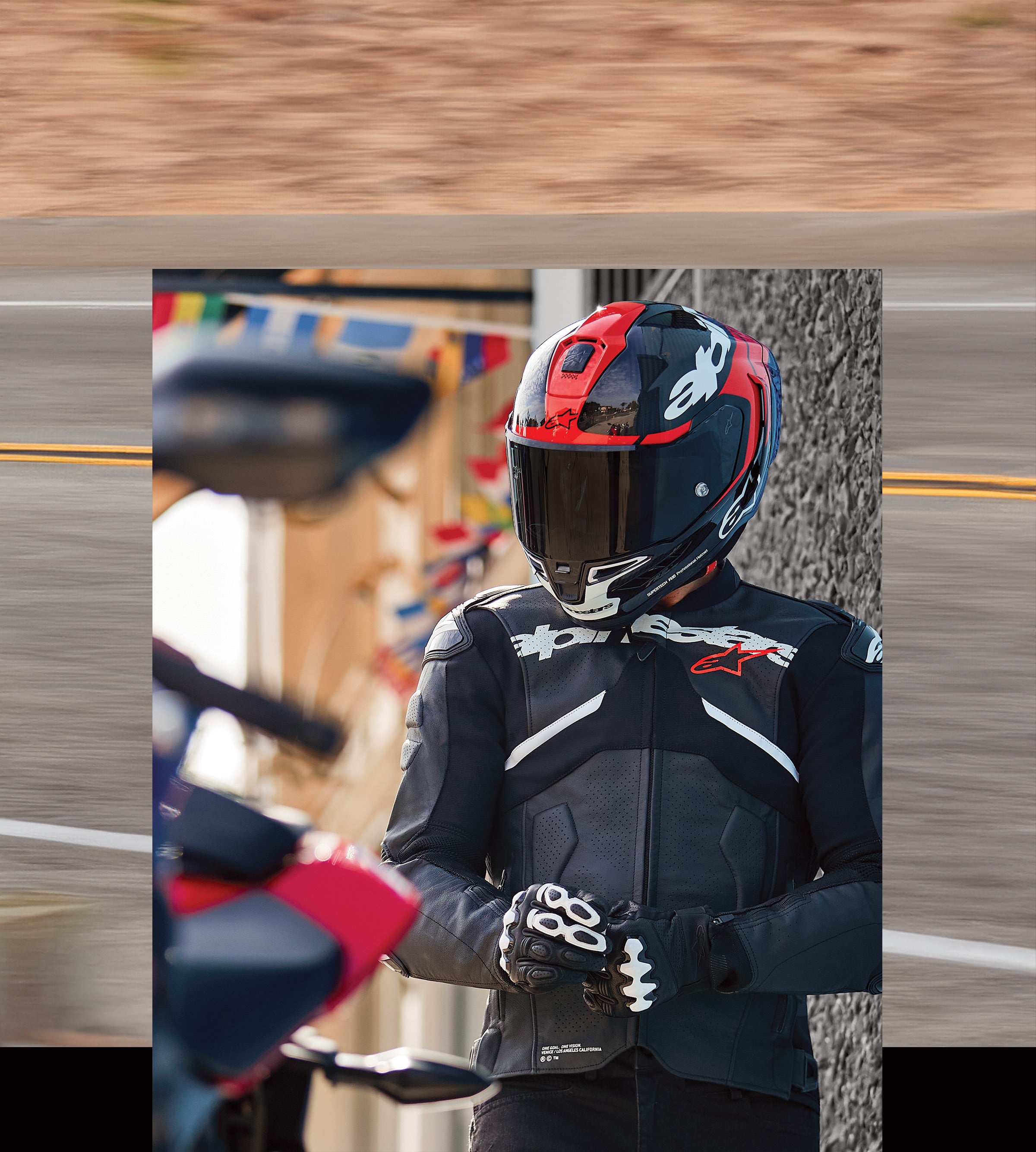 Atem V5 Leather Jacket | Alpinestars