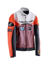 RSRV RACE CRAFT LEATHER JACKET